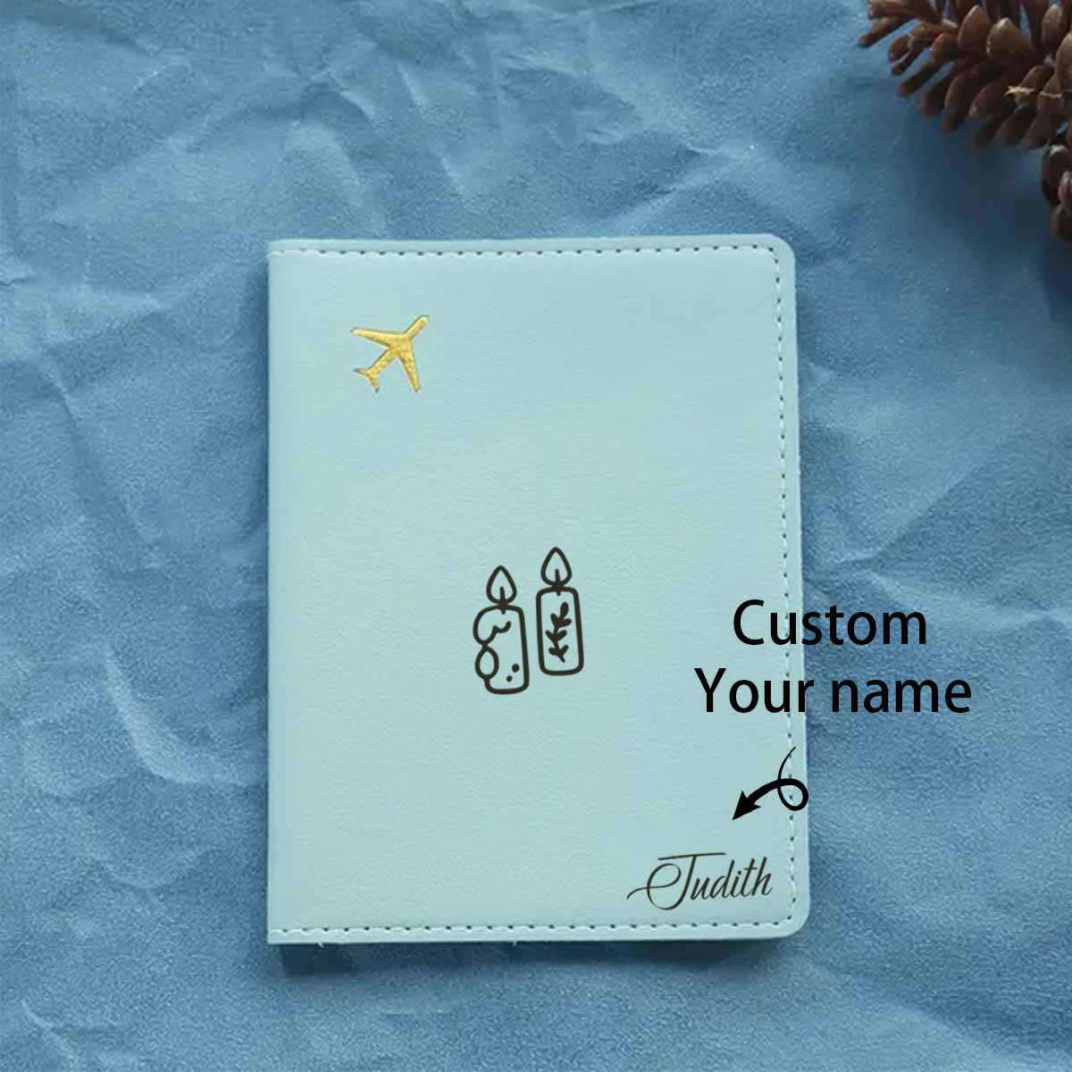 1pc Personalized Name Passport - Travel Accessories Meaning ulasan dan harga