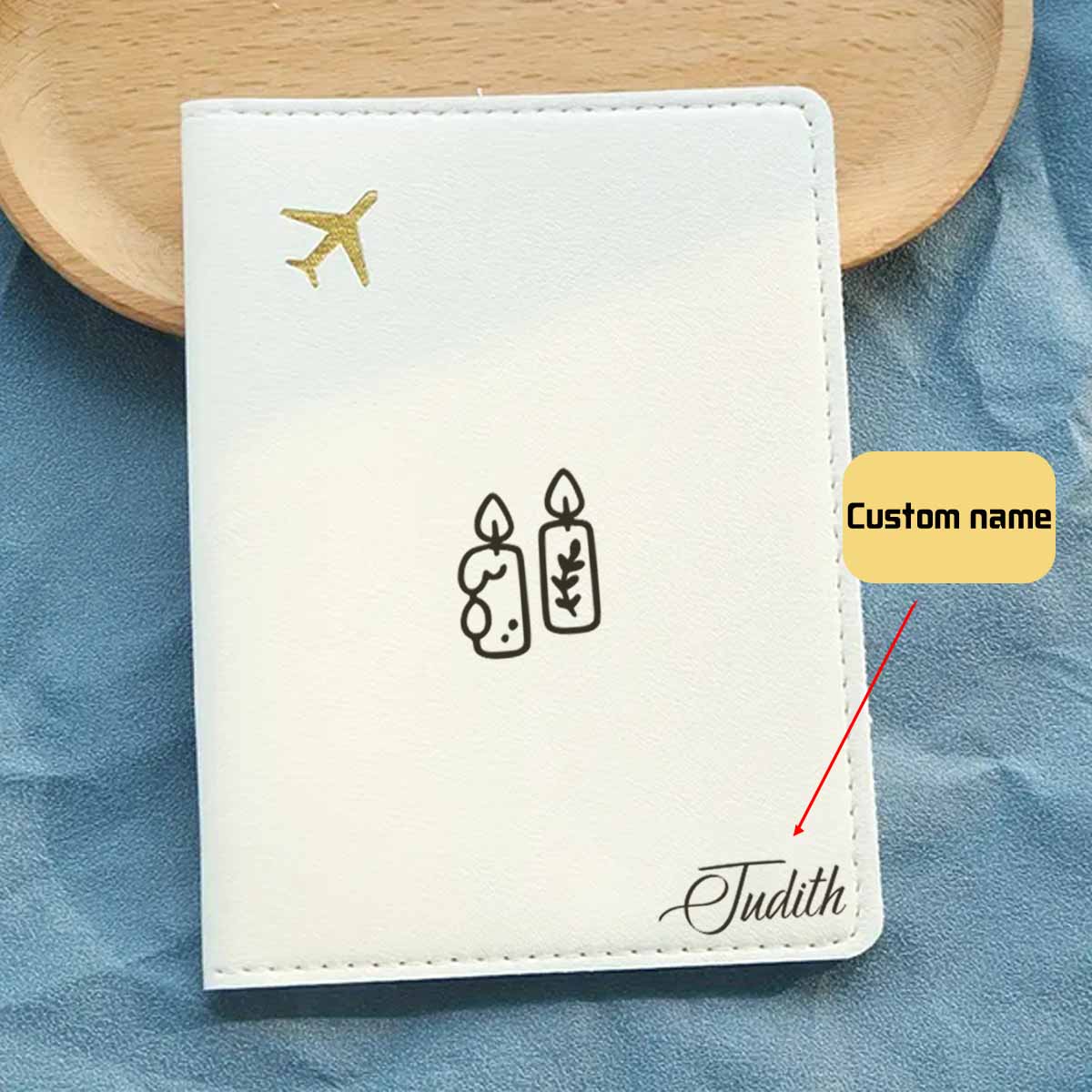 1pc Personalized Name Passport - Travel Accessories Meaning ulasan dan harga