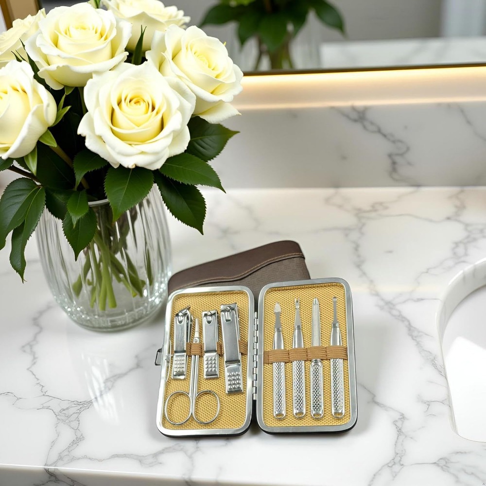 Professional Manicure Pedicure - Travel Accessories Kit For Men ulasan dan harga