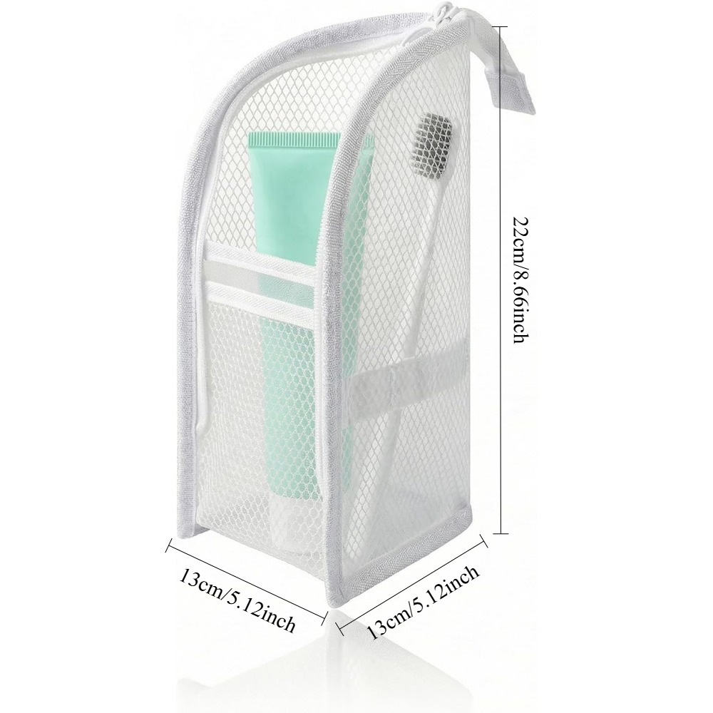 Mesh Toiletry Bag Breathable Q - Travel Accessories Bag ulasan dan harga