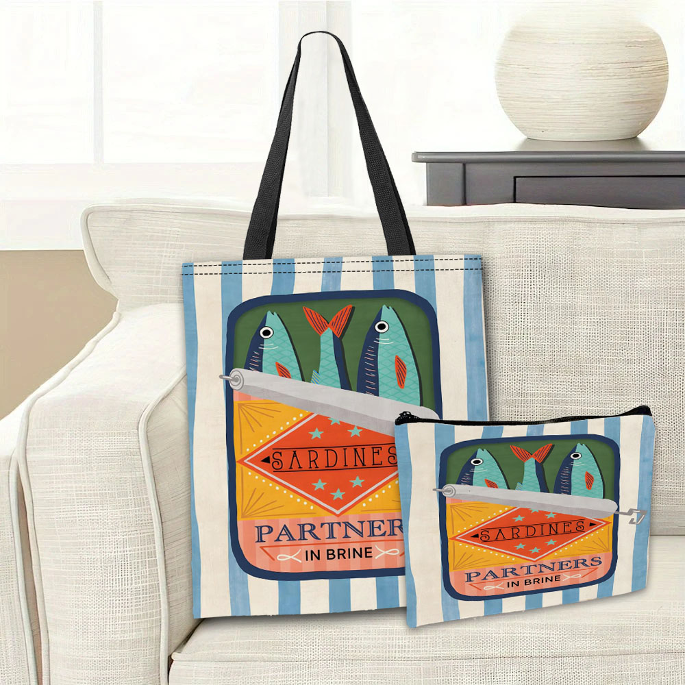 Sardine Partners Graphic Handb - Travel Accessories Bag ulasan dan harga