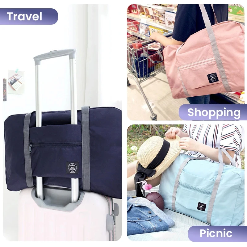 Foldable Travel Duffel Bag for - Travel Packing Accessories ulasan dan harga