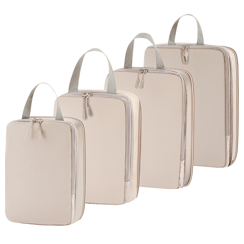 4Pcs/set Compression Packing C - Travel Accessories Packing Cubes ulasan dan harga