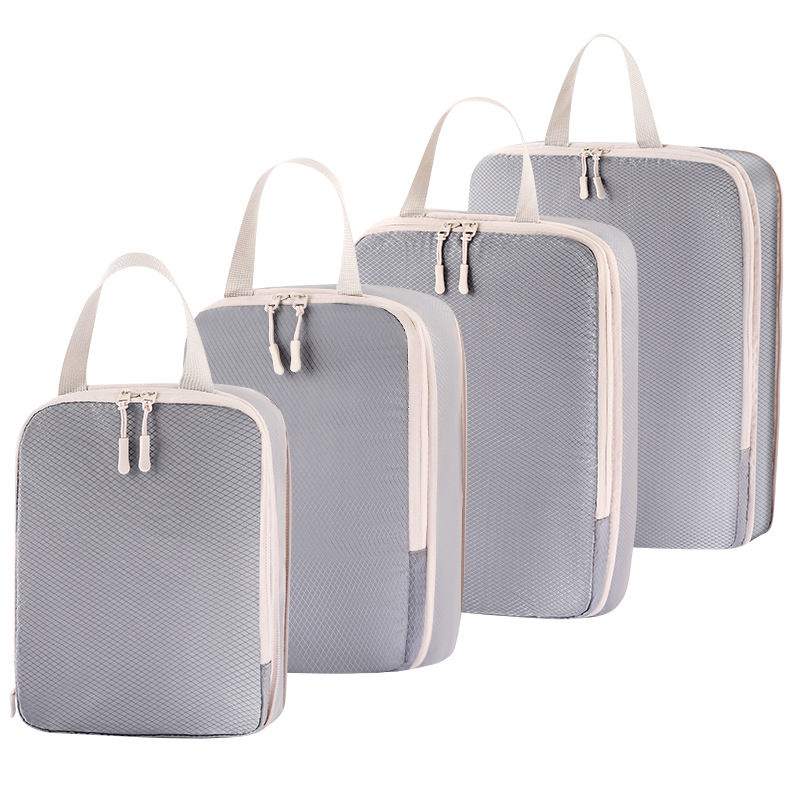 4Pcs/set Compression Packing C - Travel Accessories Packing Cubes ulasan dan harga