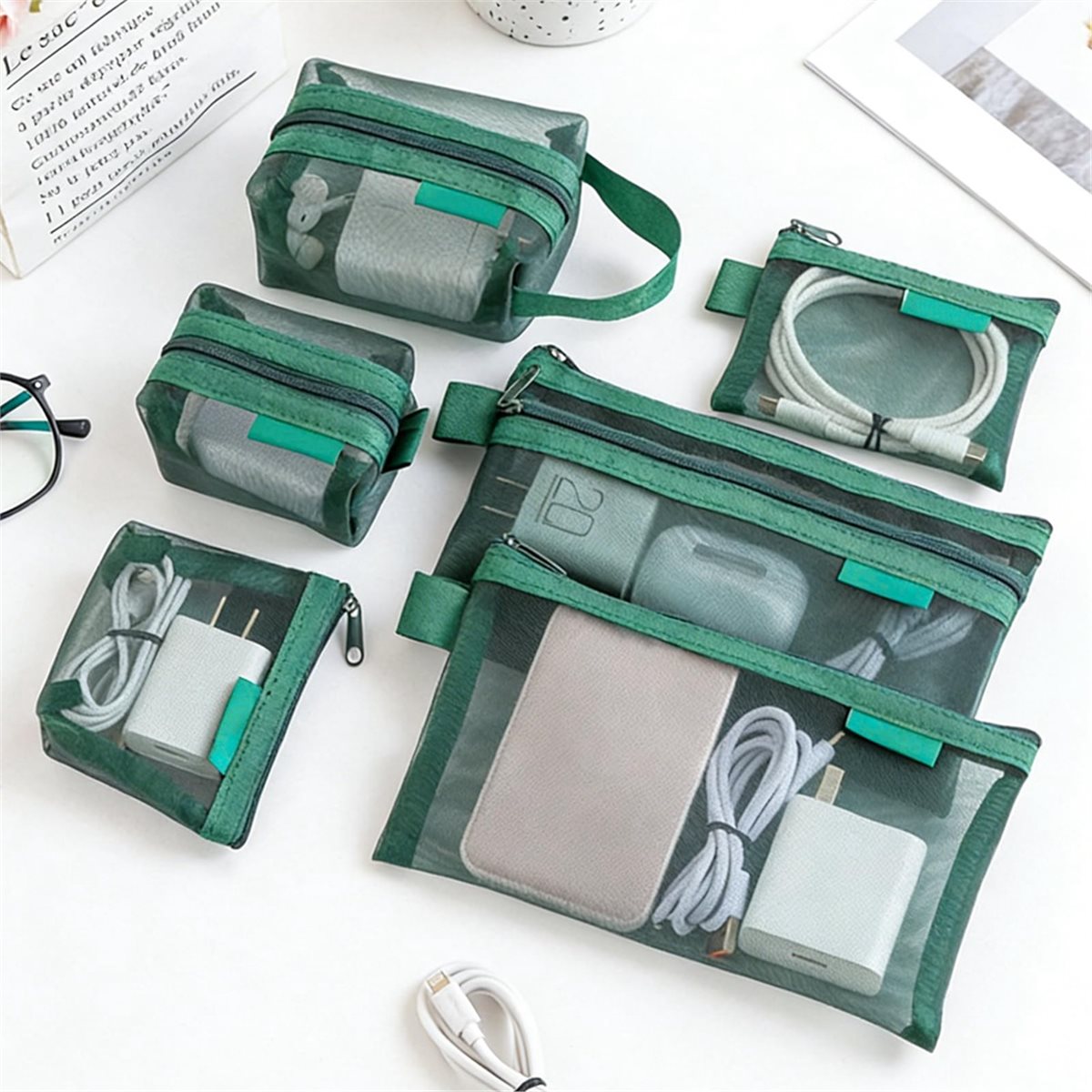 【TODAY-BUY】~@ 6pcs Transparent - Travel Accessories To Buy ulasan dan harga