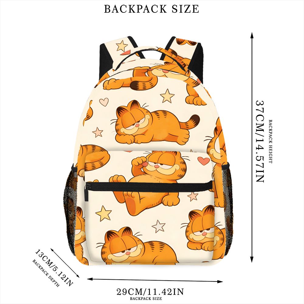 Funny Lazy Garfield Backpack S - Travel Packing Accessories ulasan dan harga